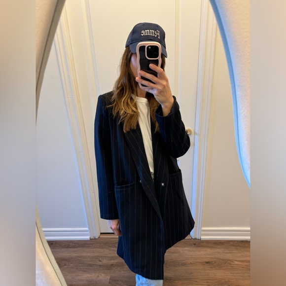 SUNCOO STRIPED-BLEND COAT - Picture 3 of 12